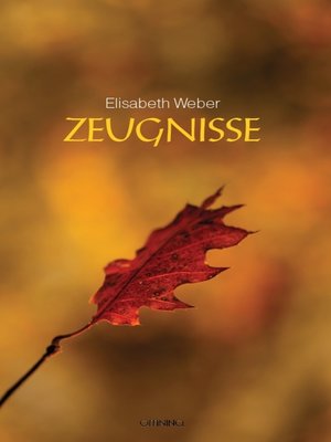 cover image of Zeugnisse